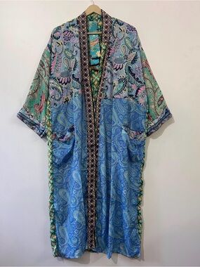New Upcycled Silk Kimono